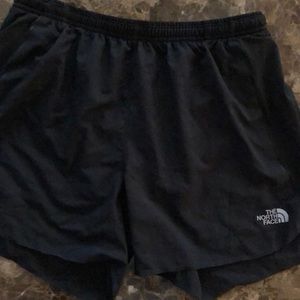 The North Face running shorts size medium